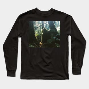 Green Man of Gabriola Spying on me… Long Sleeve T-Shirt